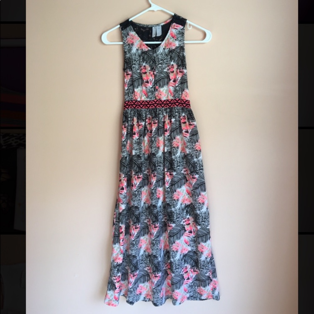 Japan Kids | long black feathered designed dress